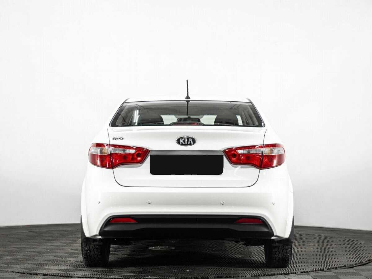 Kia Rio 4-speed, 2013 Фото №5