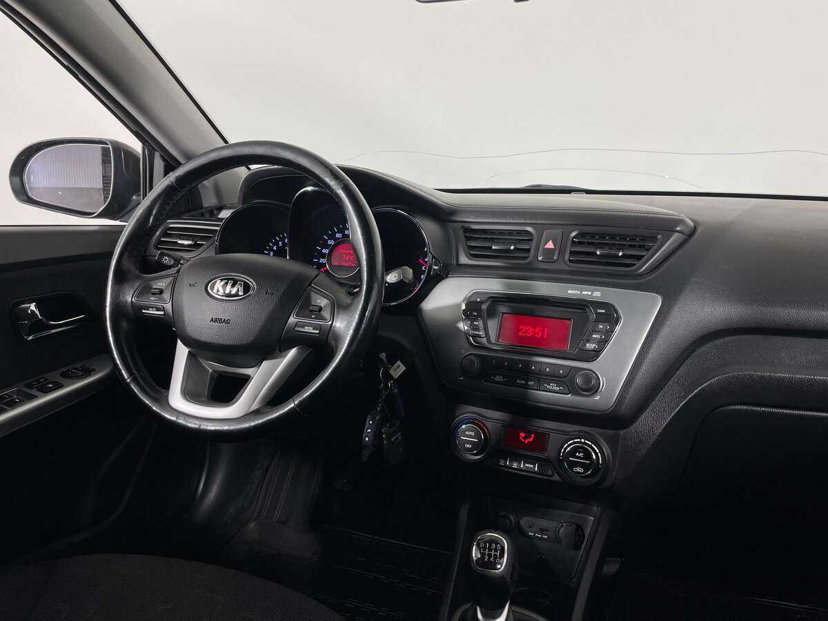 Kia Rio 6-speed, 2014 Фото №12