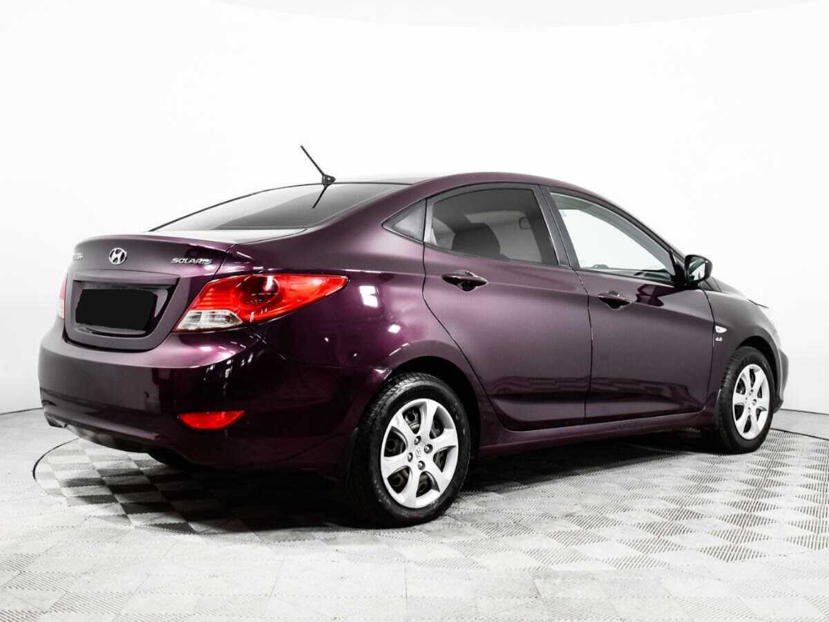 Hyundai Solaris, 2013 Фото №4