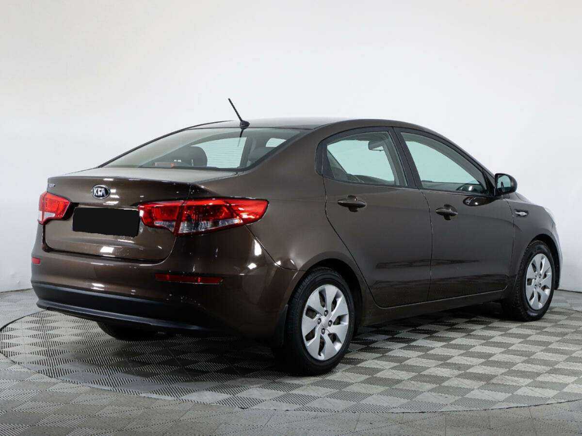 Kia Rio, 2016 Фото №5