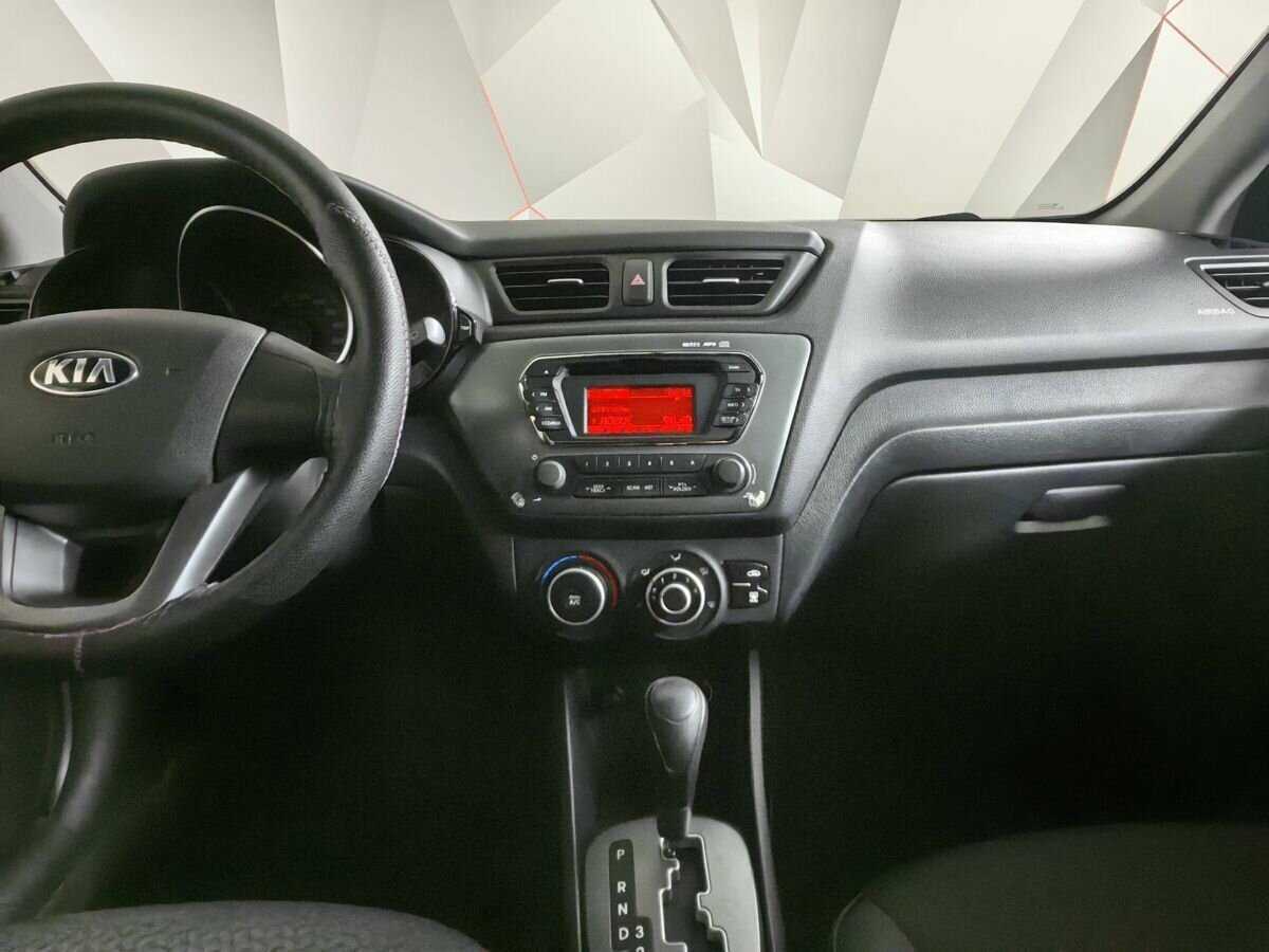 Kia Rio 4-speed, 2013 Фото №11