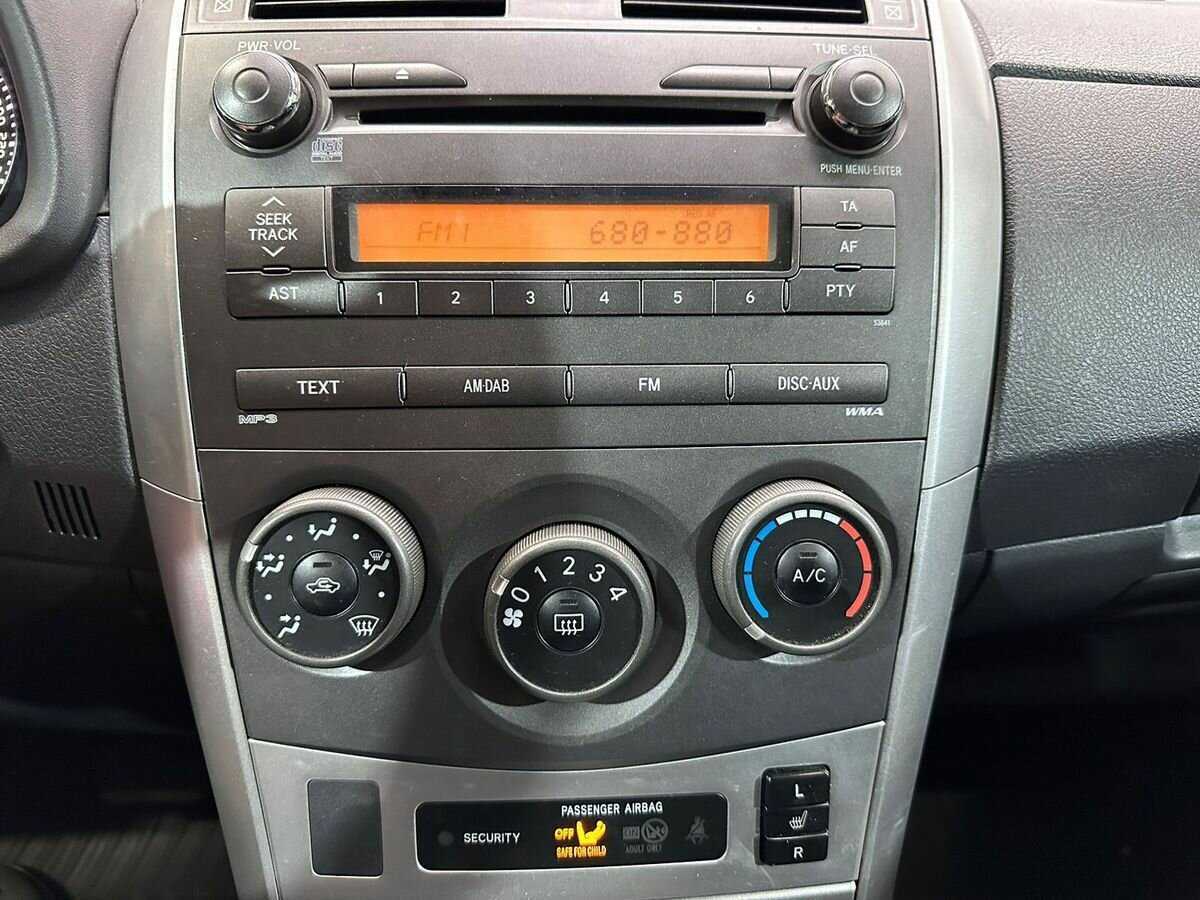 Toyota Corolla, 2012 Фото №13