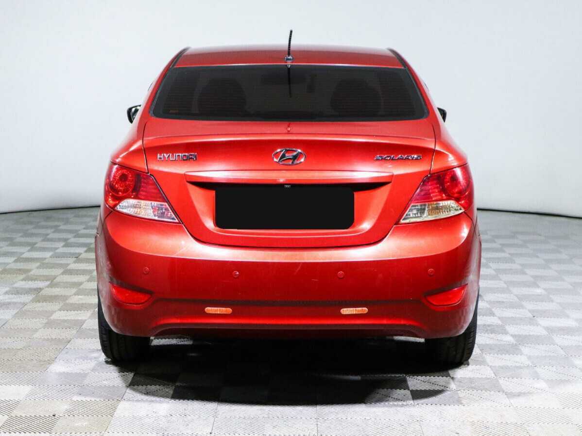 Hyundai Solaris, 2013 Фото №5