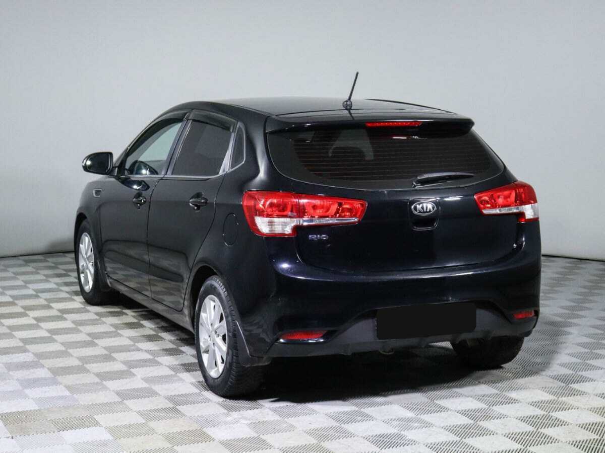 Kia Rio, 2016 Фото №6