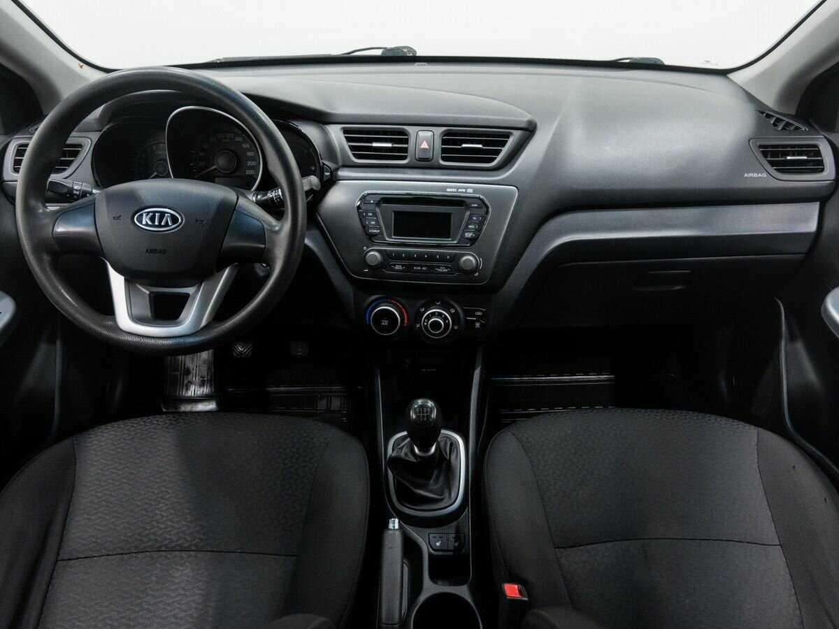Kia Rio 5-speed, 2012 Фото №7