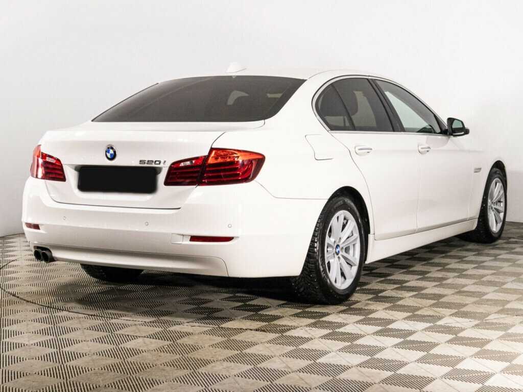 BMW 5 серии 520i, 2014 Фото №5