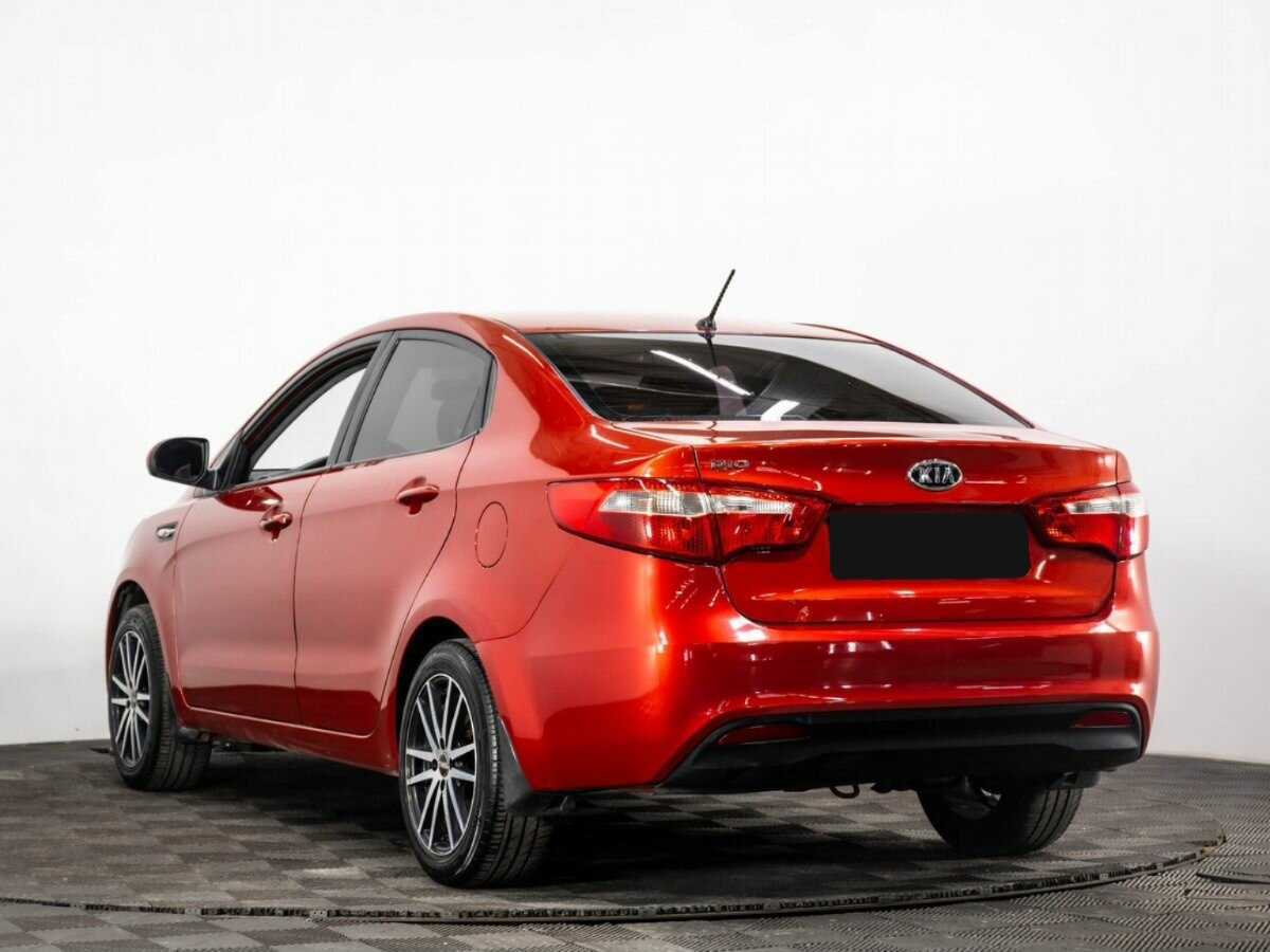 Kia Rio 5-speed, 2012 Фото №6