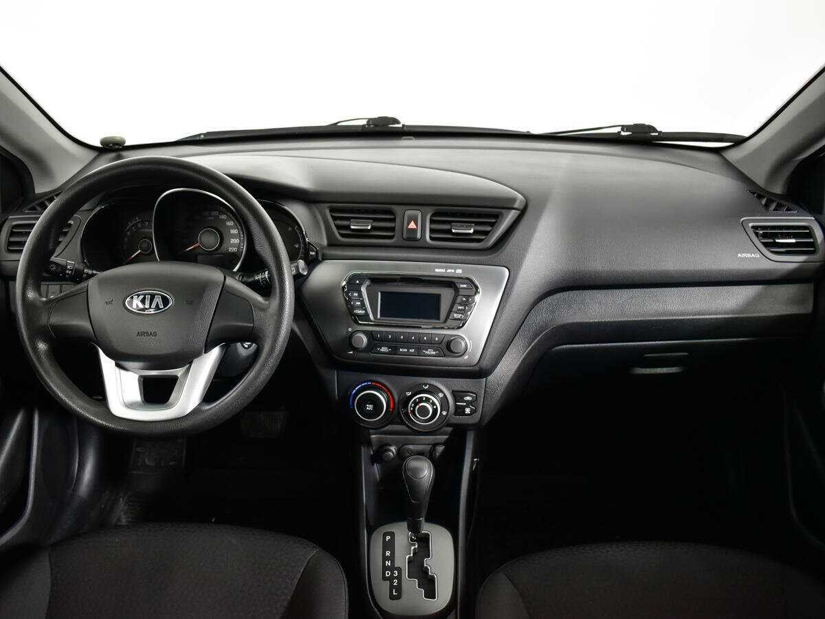 Kia Rio 4-speed, 2013 Фото №12