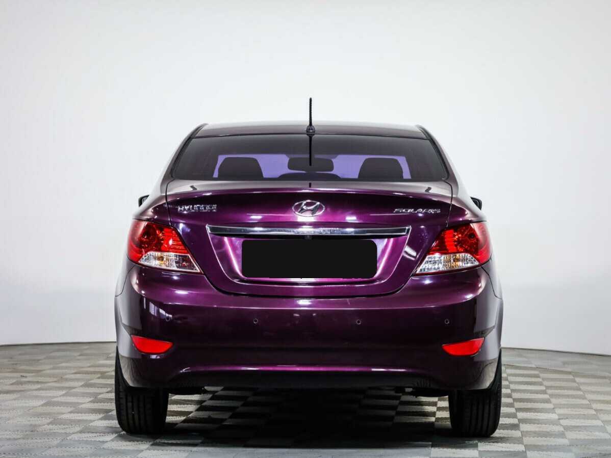 Hyundai Solaris, 2012 Фото №5