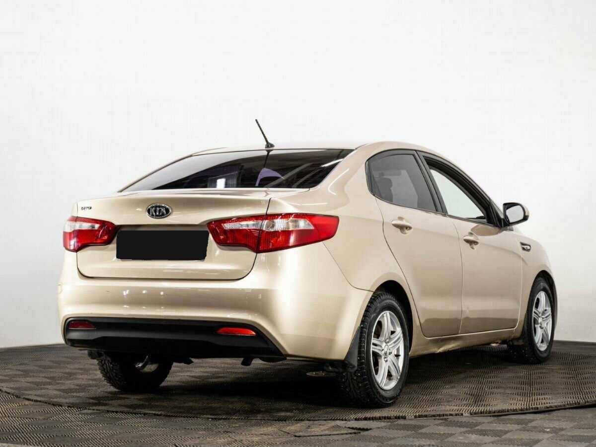 Kia Rio 4-speed, 2012 Фото №4