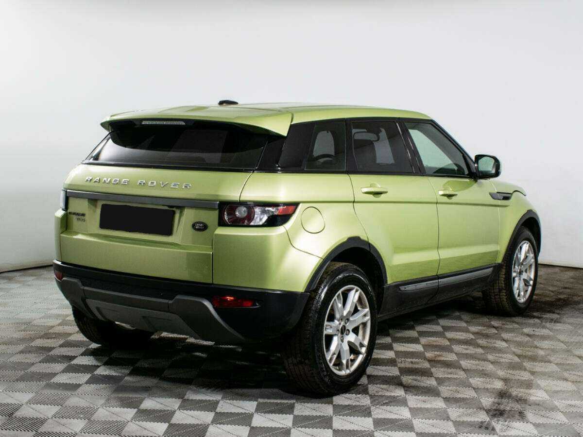 Land Rover Range Rover Evoque 6-speed, 2012 Фото №4