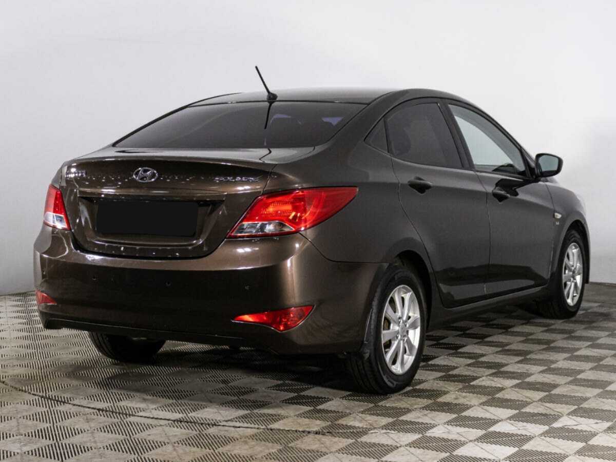 Hyundai Solaris, 2015 Фото №5