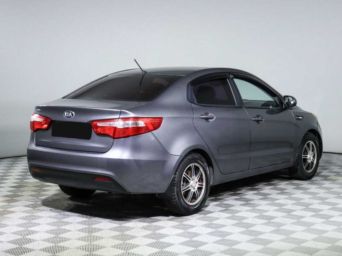 Kia Rio 5-speed, 2013 Фото №4