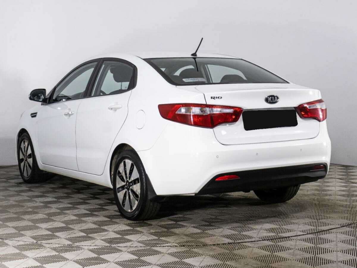 Kia Rio 6-speed, 2014 Фото №7