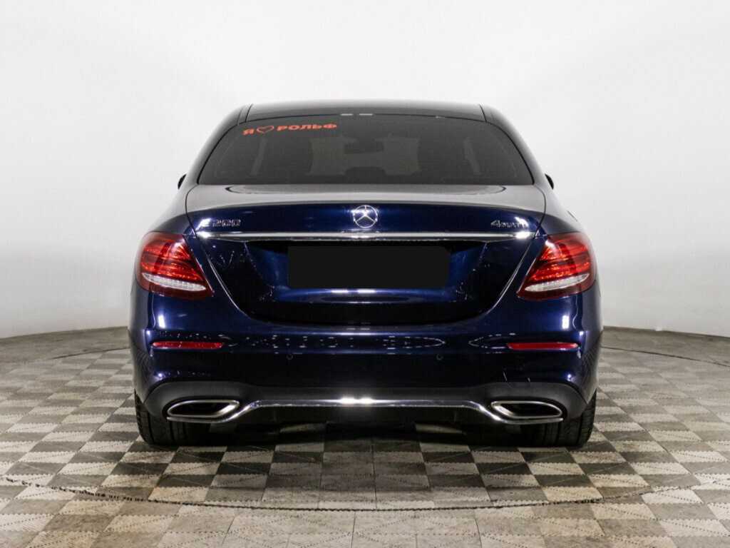 Mercedes-Benz E-Класс 200, 2017 Фото №6