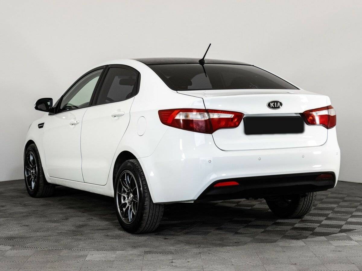 Kia Rio 4-speed, 2012 Фото №6
