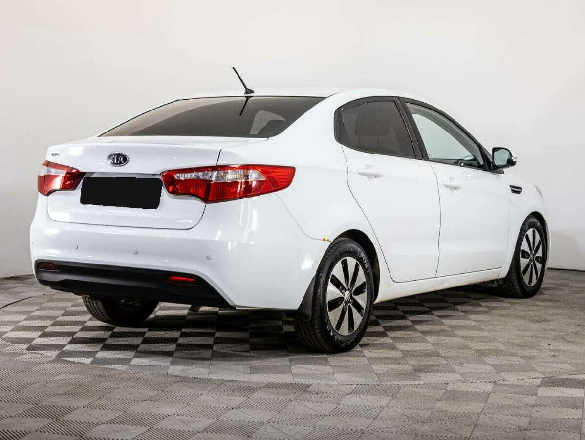 Kia Rio 5-speed, 2012 Фото №5