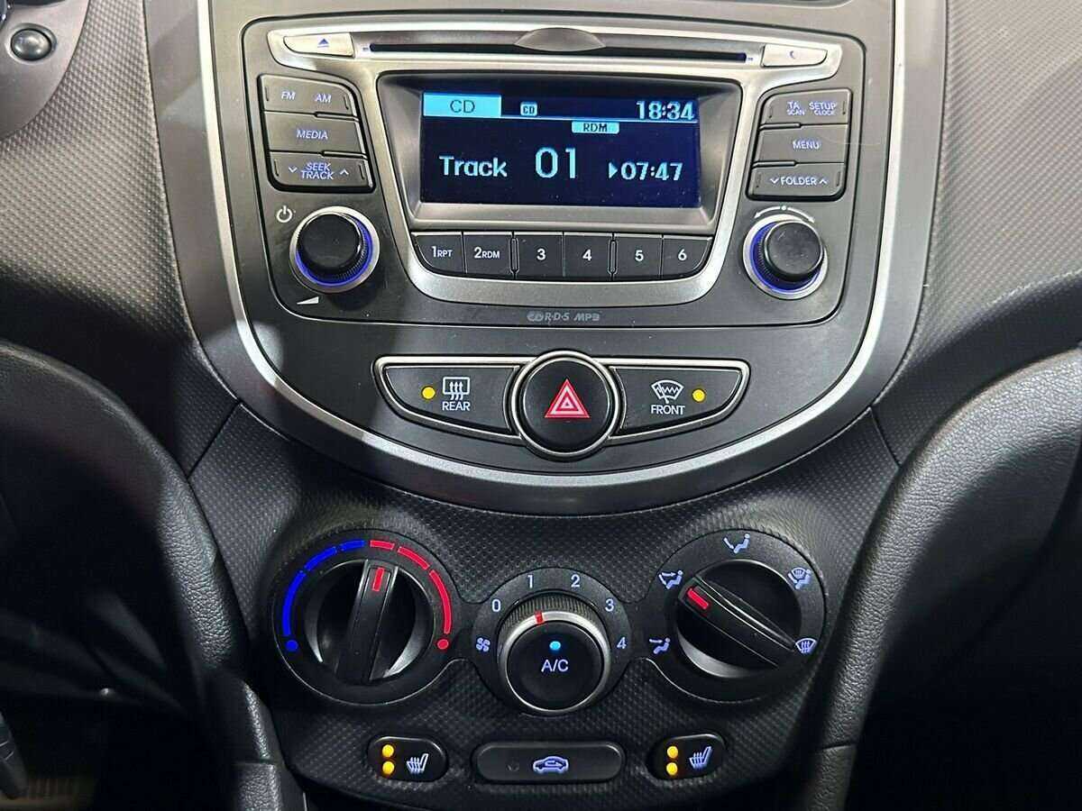 Hyundai Solaris, 2015 Фото №13