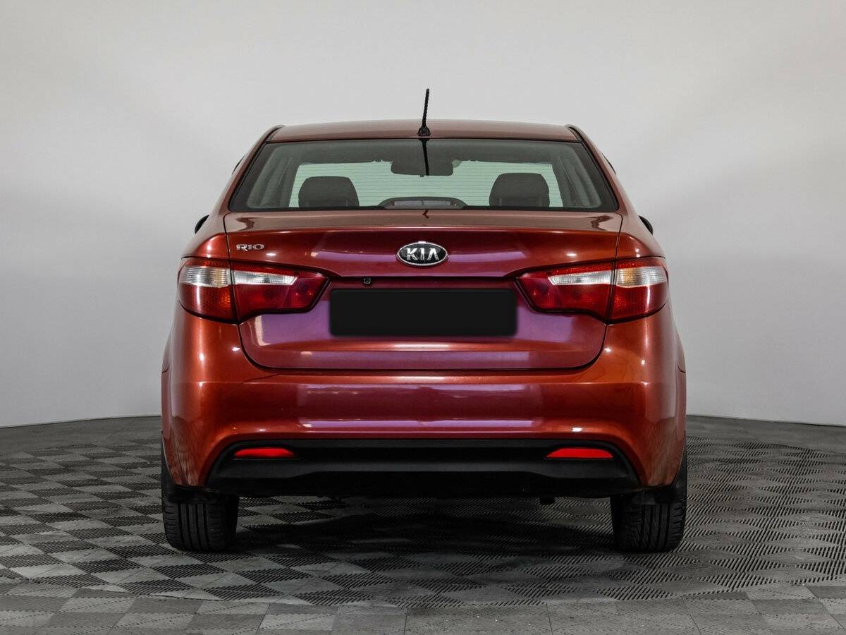 Kia Rio 5-speed III, 2012 Фото №5