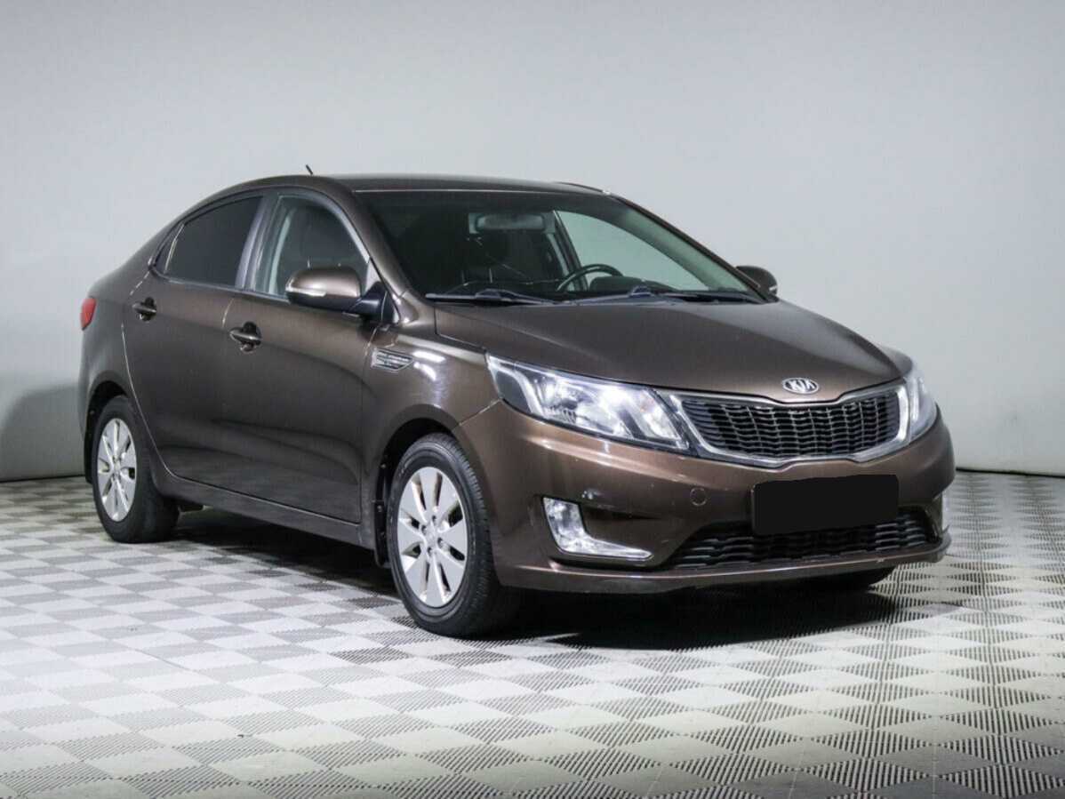 Kia Rio 6-speed, 2014 Фото №3