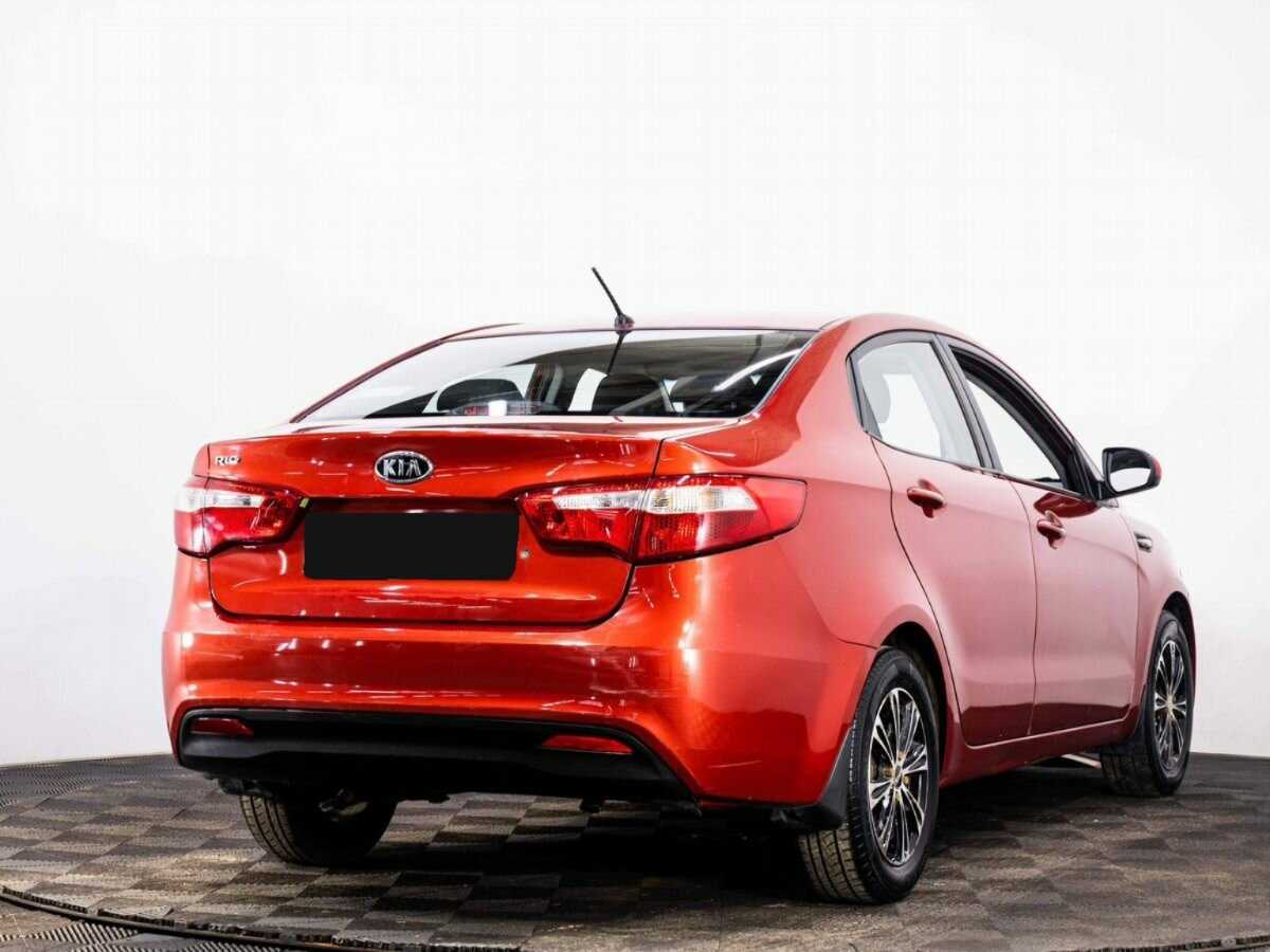 Kia Rio, 2012 Фото №6