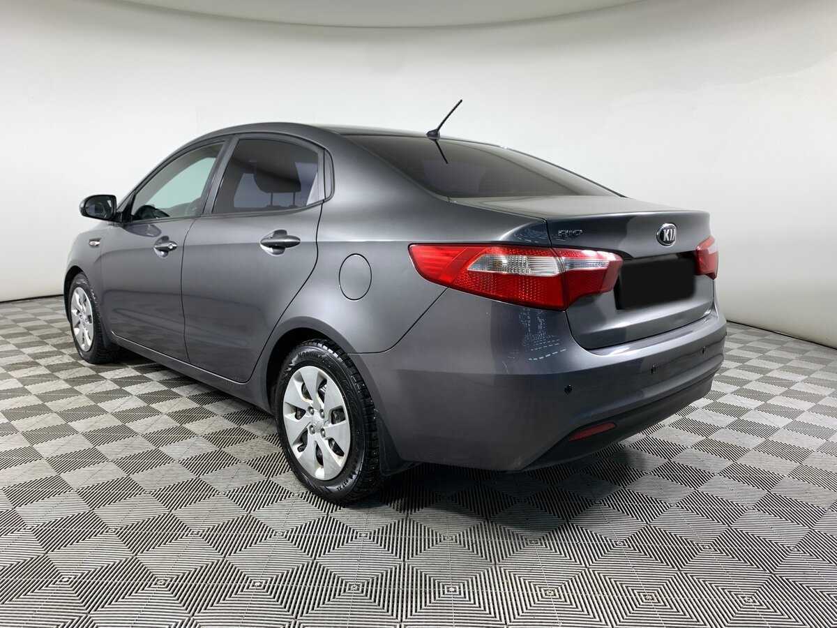 Kia Rio 5-speed, 2014 Фото №6