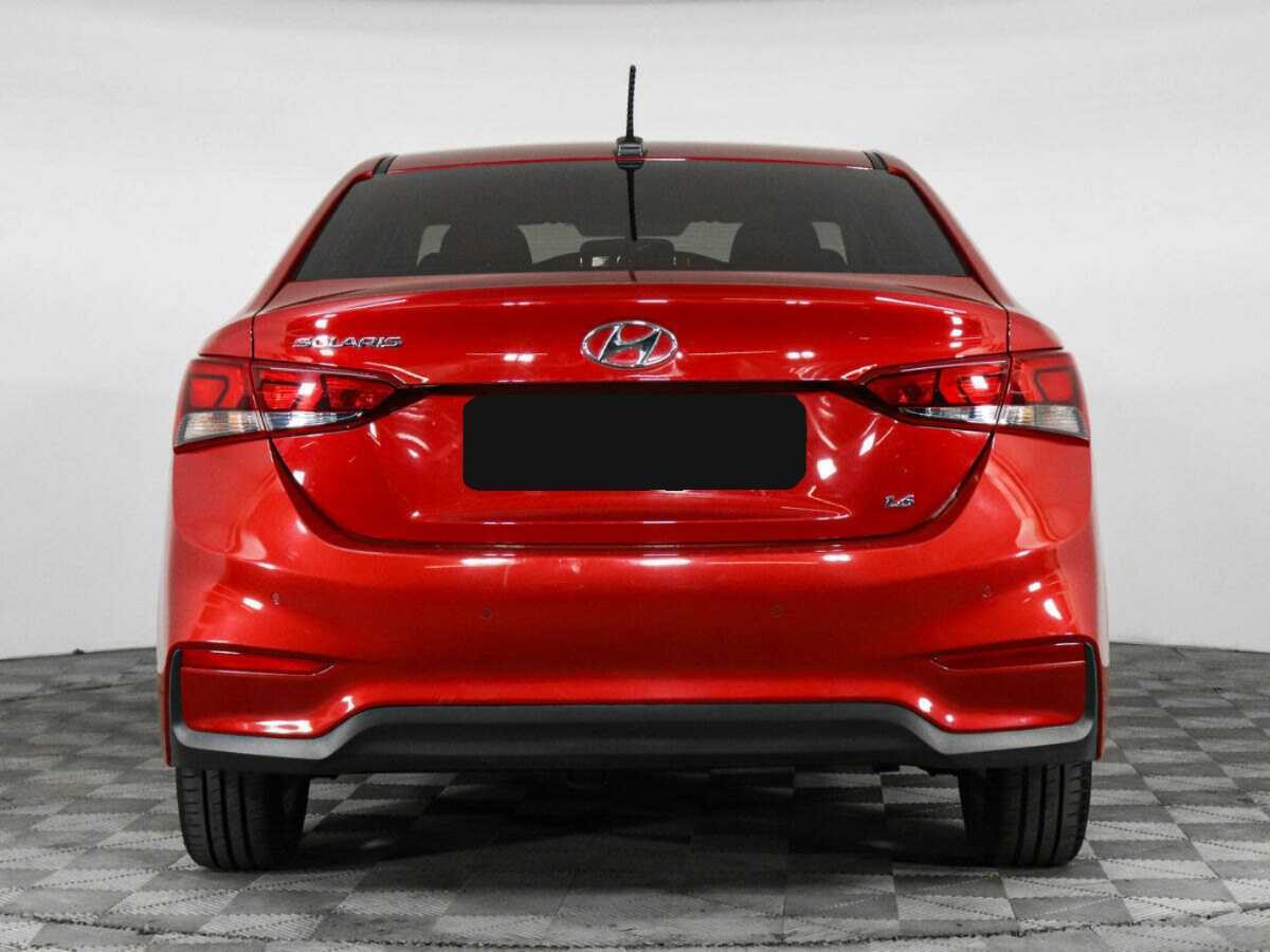 Hyundai Solaris, 2019 Фото №6