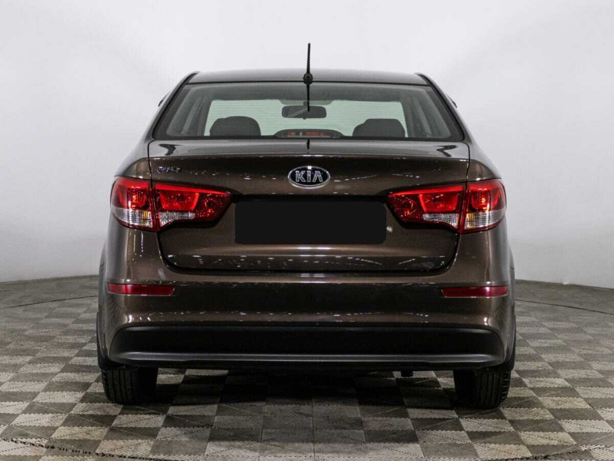 Kia Rio, 2016 Фото №6