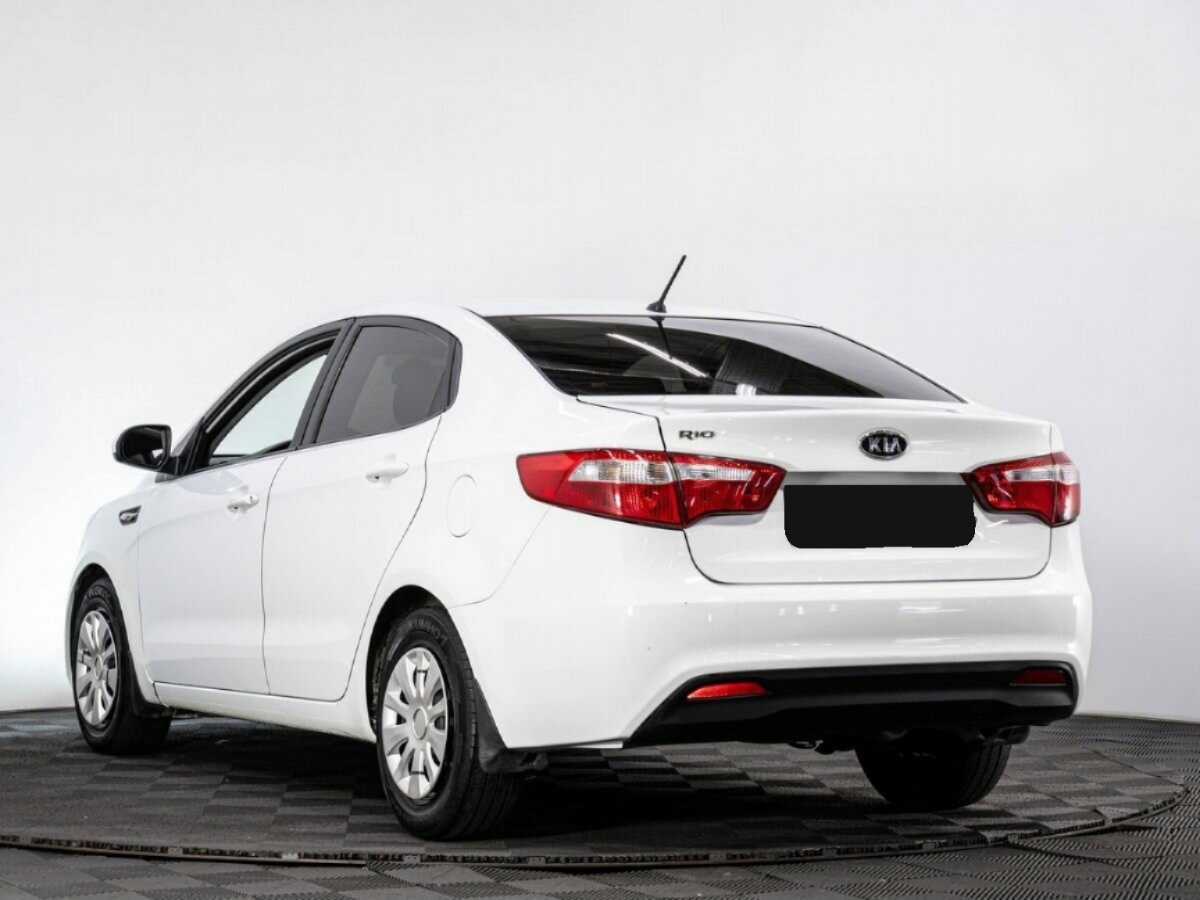 Kia Rio, 2012 Фото №6