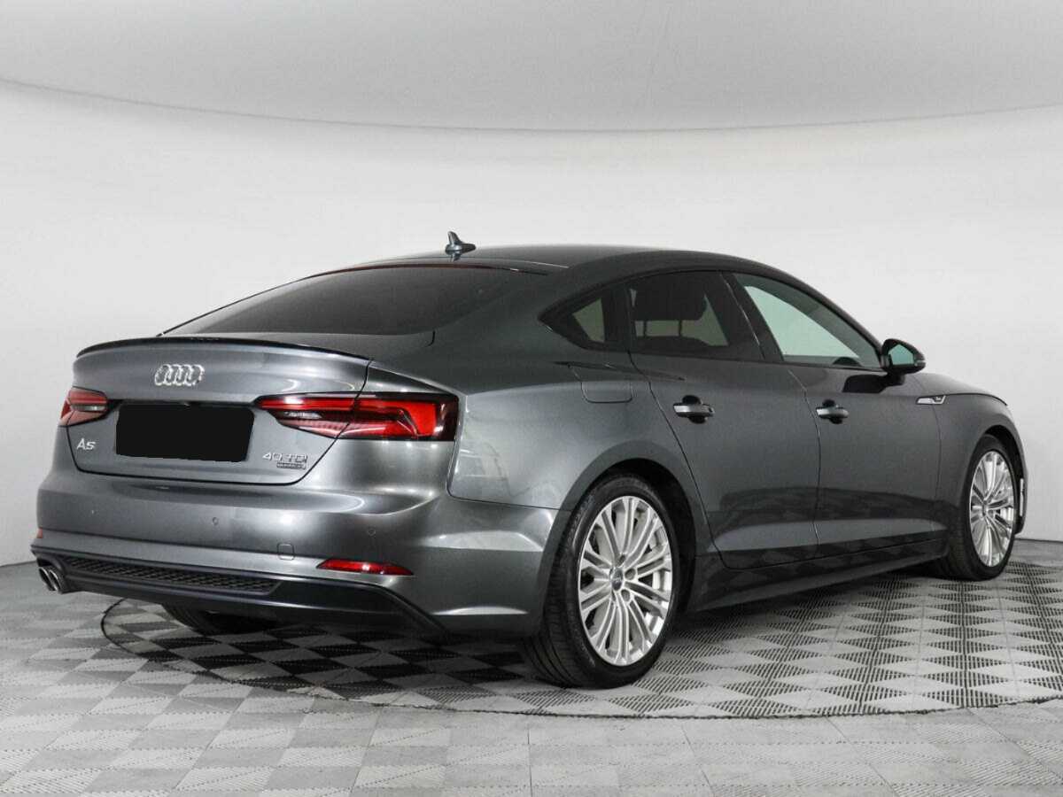 Audi A5 Sportback, 2018 Фото №5