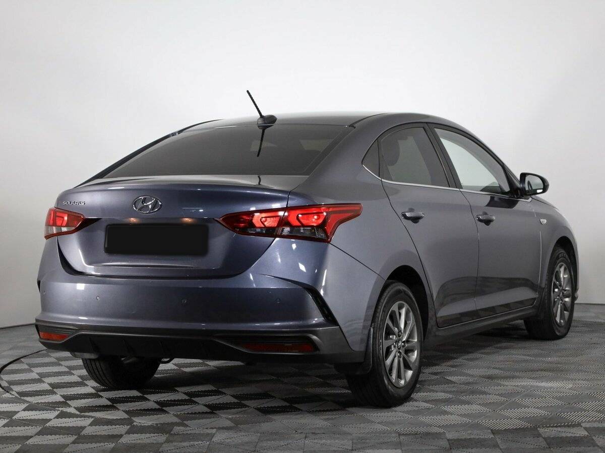 Hyundai Solaris II Рестайлинг, 2021 Фото №5