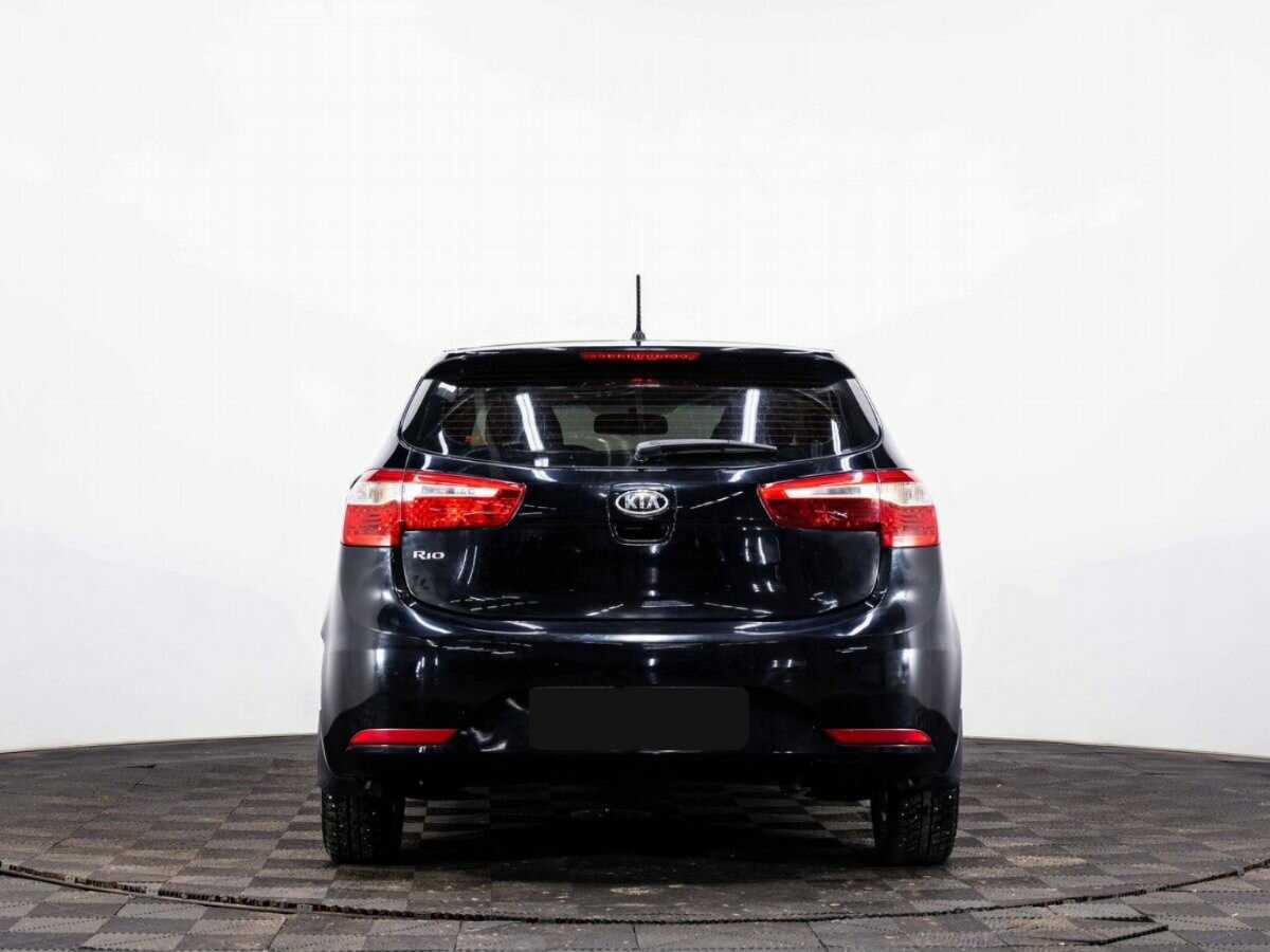 Kia Rio 5-speed, 2012 Фото №5