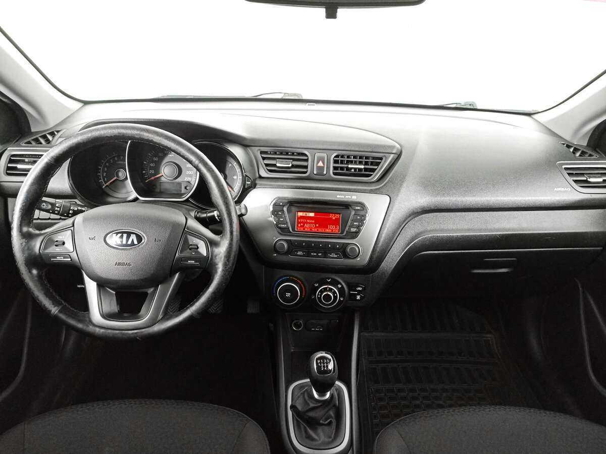 Kia Rio 5-speed, 2014 Фото №14