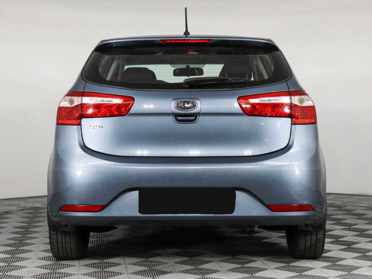 Kia Rio 5-speed, 2012 Фото №6